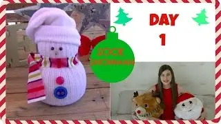 SOCK SNOWMAN TUTORIAL {DIY} | CRAFTY CHRISTMAS