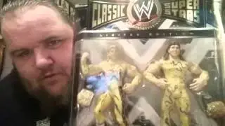 WWE Jakks classic superstars 2 packs unboxing