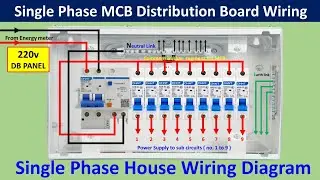 Single phase Distribution Box wiring