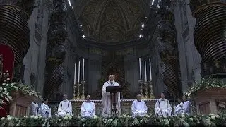 Christmas celebrated in Vatican, Bethlehem