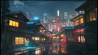 lofi Nightfall in the City 🌧️ | Calm Urban Beats to Focus (LIVE)
