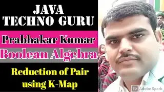 23# Boolean Algebra(Reduction of Pair using K-Map)