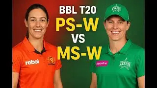 PS-W vs MS-W DREAM11  PS-W vs MS-W  PREDICTION, PS-W vs MS-W # 1 रैंक वाली टीम जीएल टीम