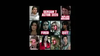 Scream 7 2026 actors #foryou #fypシ #foryoupage #fyp #scream7 #scream #actors #shorts #edit