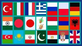 Traditional Music Around the World (+20 countries) #stereotypes #music #traditional