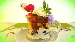 Easy Fruit Salad in 5 Minutes | Healthy Dessert Recipe