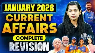 Monthly Current Affairs 2026 | January Current Affairs With MCQs | Current Affairs by Krati Mam