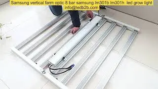 Samsung vertical farm optic 8 bar samsung lm301b lm301h 800w 880W led grow light