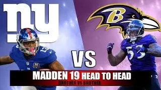 Madden 19 Brother vs Brother JoeKINGgiant74 vs DarkRaven