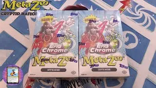 2X Topps Chrome MetaZoo Cryptid Nation Hobby Box Opening