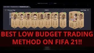 FIFA 21 - BEST LOW BUDGET TRADING METHOD - FIFA 21 TRADING TIPS
