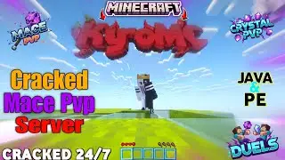 Best Minecraft Mace PvP Server 🔥 | 24/7 Public Duels, Crystal Practice & FFA 🎁 Free To Join 1.21!