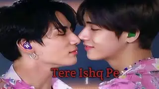 Taekook edit (Tere ishq pe) hindi song #taekook #taekookedits #hindisong #trending #viral #bledit 