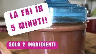 Nutella fatta in casa🤤| senza zucchero, glutine, lattosio