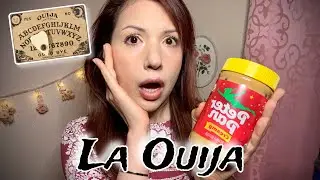 ASMR Comiendo Crema de Cacahuate + Historia Paranormal! | La Ouija - Parte 1/2