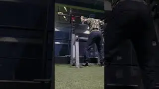Man&rsquo;s Pants Rips Mid-Squat as He Works Out at a Gym