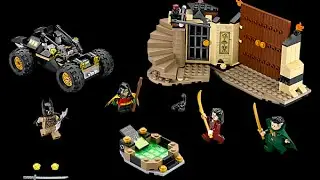 Lego Set 76056 - Batman Rescue From Ra's Al Ghul Timelapse Build