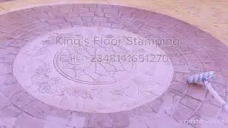 During polishing incret (color hardener)