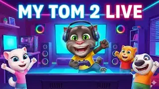 🐱 My Talking Tom 2 LIVE | Tom ke saath Masti aur Fun! 🎮🔥
