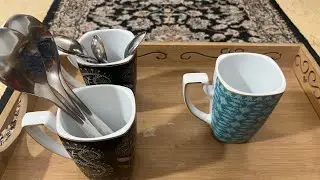 Little hands sorting spoons by size | #montessoriathome #handsonactivity 