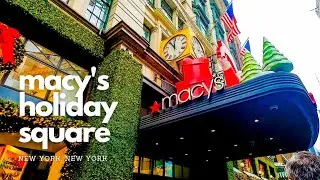 Macy's Holiday Square, Big Piano & PAC-MAN!