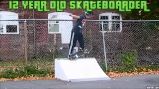12 year old skateboarding montage
