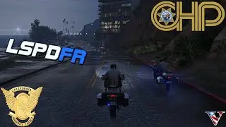 GTA 5 LSPDFR. Police weekdays at the Highway Patrol Motorcycles unit . #chp