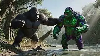 🔥🔥🔥 King Kong &ndash; Guardian of the Island | Epic Battle Against the Giant Toxic Monster 🔥🔥🔥🔥