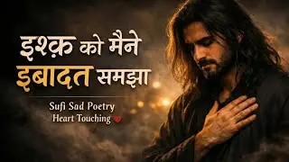 इश्क़ को मैंने इबादत समझा | Heart Touching Sad Poetry | Sufi Love Poetry