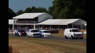 Ford Supervan collection incredible seeing them all together #ford #goodwood