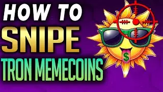 SNIPE MEMECOINS On Tron With BullX Best Tron Bot for sun pump Tutorial