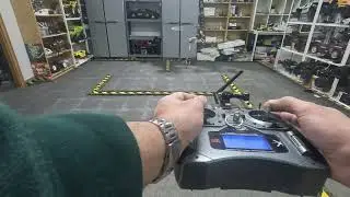 Blade 330s with Spektrum Dx6i first indoor flight of 2023