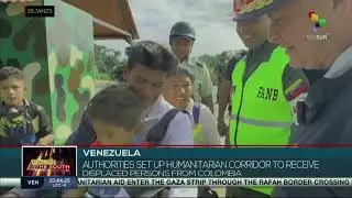 Venezuela has taken in more than 1,000 Colombian displaced persons due to armed conflict