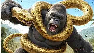 King Kong vs  Anaconda The Ultimate Jungle Showdown!