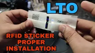 LTO RFID STICKER AND PLATE NUMBER INSTALLATION | AEROX V2 2021