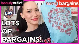 BARGAIN STORE HAUL! BEAUTY OUTLET, B&M HOME BARGAINS | MAKEMEUPMISSA