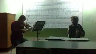 Tango music project I Tango pour Claude - Richard Galliano I duo Violin & Accordion I tango cover