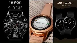 Top 10 Free Samsung Premium Analog Watch Faces For Galaxy Watch Active 2/Galaxy Watch