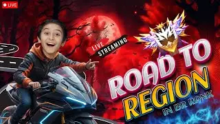 ROAD TO REGION 🏆 | LIVE BR RANK PUSH 🔥 | Free Fire Gameplay 🔥