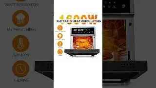Air Fryer Toaster Oven 15 5 Quart#shorts #effortlesseats #smartkitchensolutions,link in bio