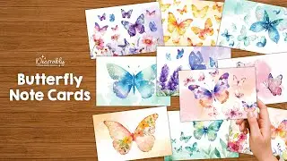 🌸✨ Spread the Magic with Enchanting Butterfly Note Cards! ✨🌸
