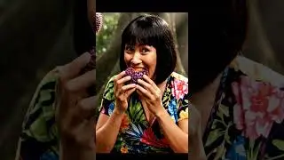 Eating rare fruits on the tree is really delicious #rarefruits  #fruit #food