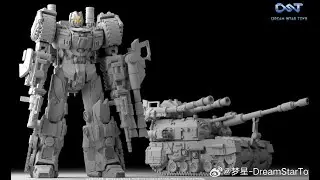 变形金刚模玩每周侃，DST新组合混天豹问世
