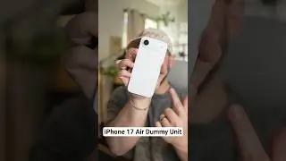 iPhone 17 Air Dummy Unit