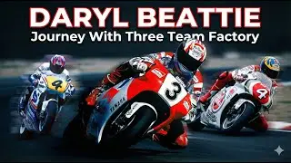 DARYL BEATTIE JOURNEY WITH THREE TEAM FACTORY #2stroke #gp #racing #beattie #honda #yamaha #suzuki