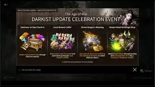 MIR4 DARKIST UPDATE EVENT- NEW MOUNT /NEW LIMITED EXCHANGE EPIC & LEGEND ITEM