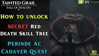 How To Unlock the SECRET Red Death Skill Tree (Perinde Ac Cadaver Quest)