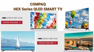 The Compaq HEX Series QLED Smart TV