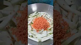 Bottle Ground Sabzi #shorts #cooking #indianfood #recipe #villagefood