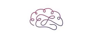 Brainsquad gradient logo Lottie JSON animation by graphicsgenisys